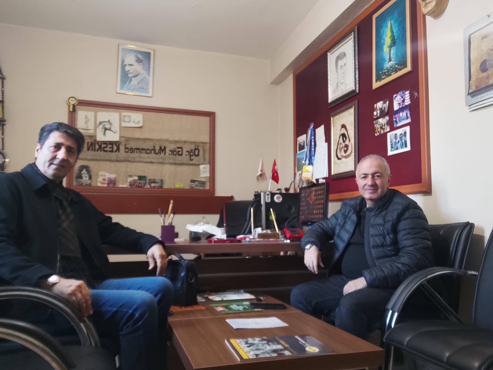 Siirt Doğa Koruma ve Milli Parklar Müdürünün Araştırma ve Uygulama Merkezi Müdürlüğümüzü Ziyaret Etti.