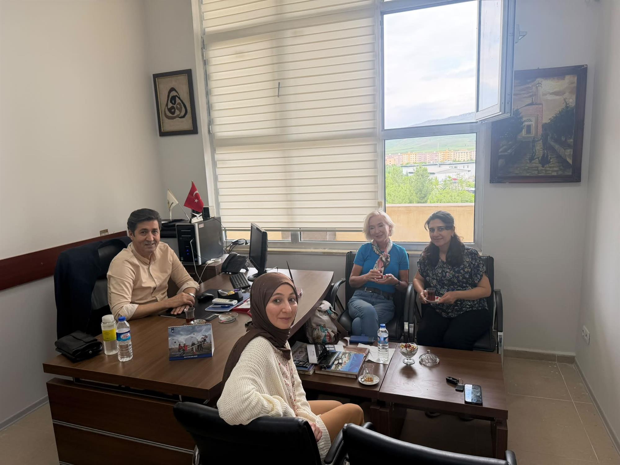 Yabancı Uyruklu Hocanın Merkezimizi Ziyareti
